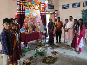 Celebration of Ganesh Puja