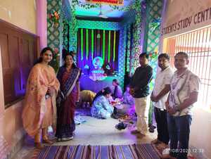 Celebration of Ganesh Puja