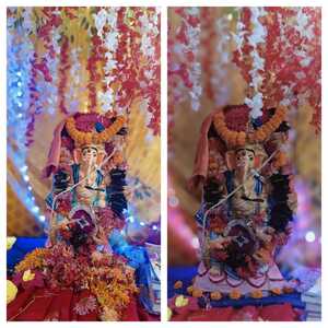 Celebration of Ganesh Puja